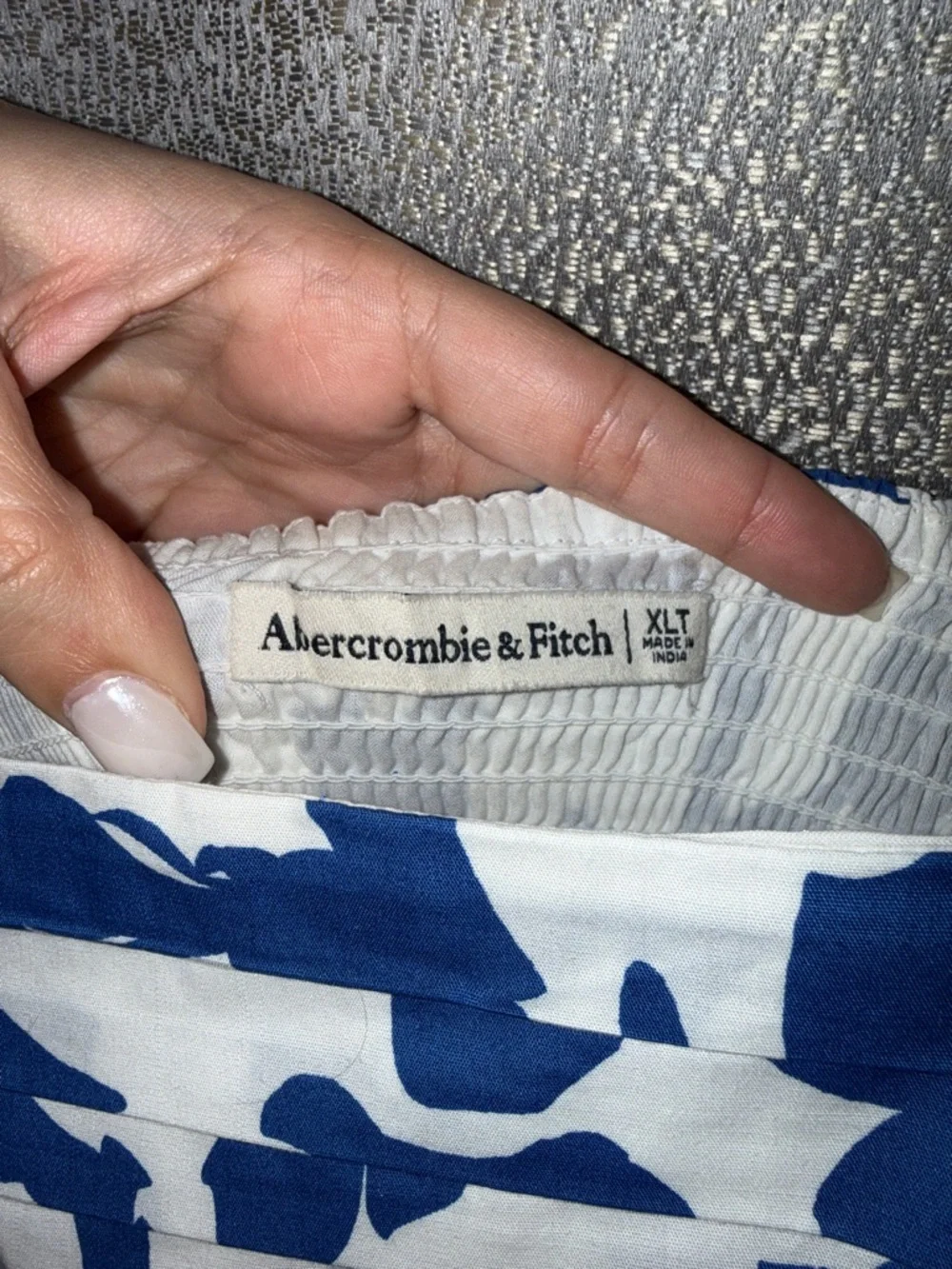 A&F Emerson Tie-Strap Maxi Dress